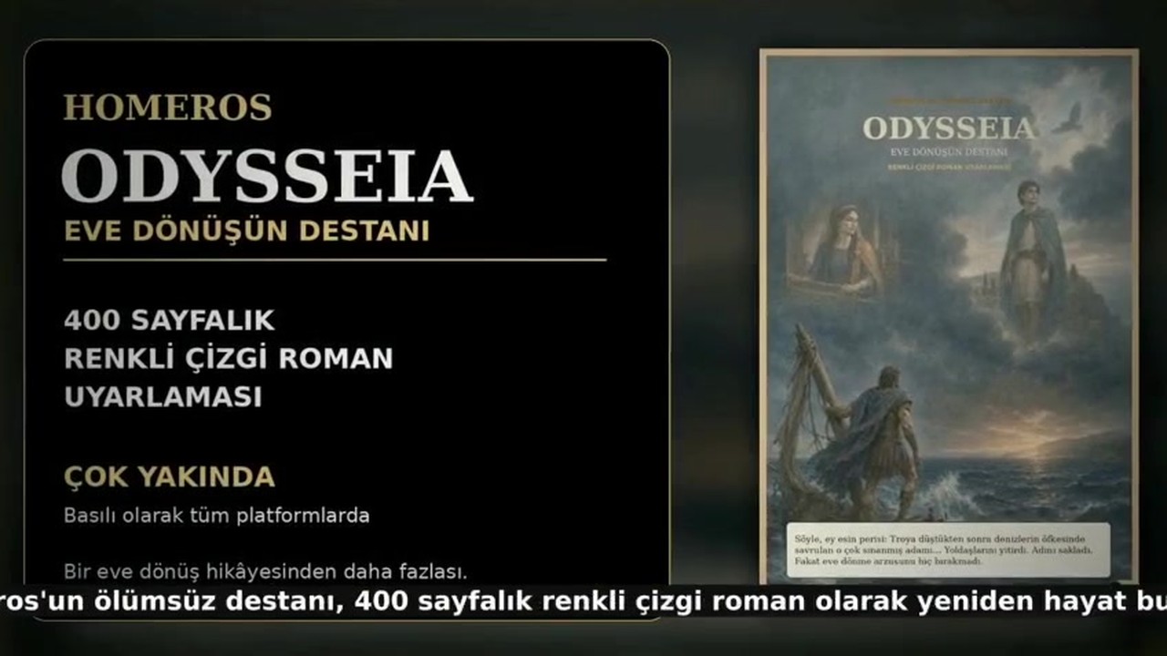 Odysseia çizgi roman fragmanı